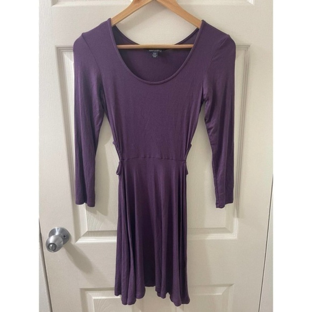 American Eagle Purple Soft & Sexy Cut Out Dress Size XS